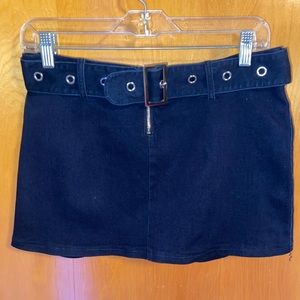 Y2K Jean Mini Skirt
